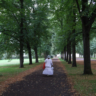 Sommernacht im Park