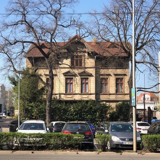Rayonhäuser in Magdeburg zu Fuß entdecken