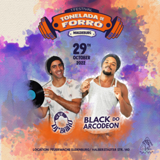 Forró Tanzabend mit Black do Acordeon und Dj Baião